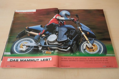 Motorrad 2001 münch mammut - 23/2001,