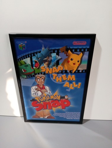Pokemon snap n64 werbeblatt - pokemon,