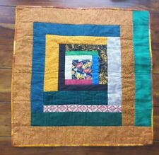 Patchwork amerikanische Süßigkeiten Patchworkdecke Quilt Handarbeit 78 x 78 cm 