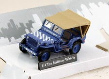 Jeep 1/4 Tonner blau Militär