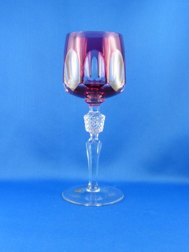 Vintage bleikristall weinglas - bleikristall,