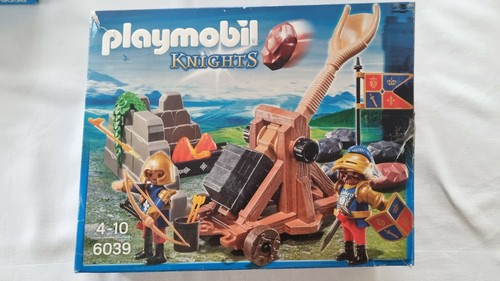 Playmobil ritter katapult 6039 - ritter,