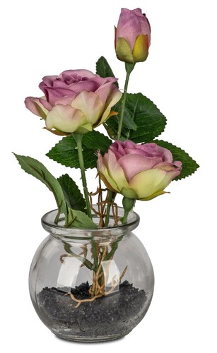 Tischdeko rosen lila - rosen, in