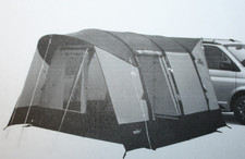 Obelink Mallorca Easy Air Buszelt 230 x 320cm + Vorzelt 90cm Neuwertig