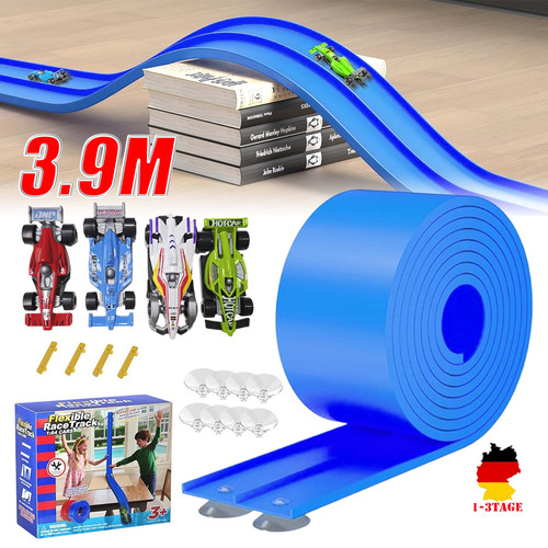 Flexible autorennbahn 9m - flexible, 3.9m
