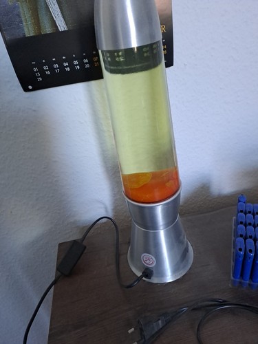 Lavalampe orang rot glas - lavalampe,