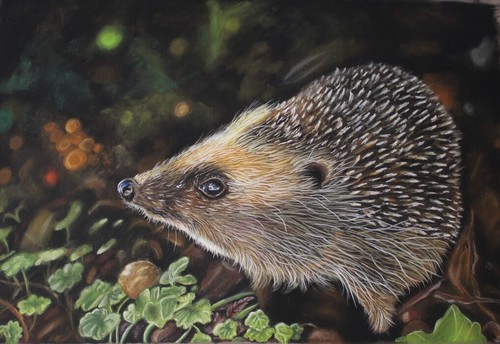 Original pastel painting - original,