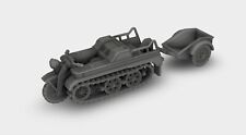 Sd.Kfz.2 Kettenkrad Typ HK 101 mit Anhänger WW2 Bausatz 3D Druck 1:87 - 1:18