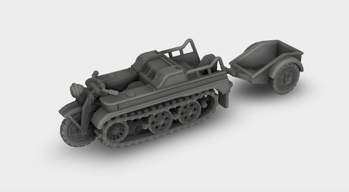 Kfz kettenkrad typ hk - sd.kfz.2,