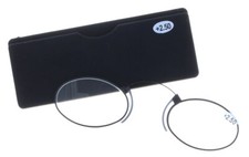 SOS Lesehilfe/Lesebrille aus Metall mit Etui - ZWICKER / KNEIFER - unisex | NEU