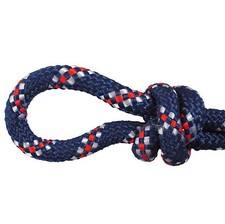 Knotenhalfter TOP QUALITÄT - SUPER-PREIS - vielseitig verwendbar  blau/weiß/rot