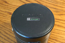 Neuwertig (fast): Olympus Objektivköcher für 3,5 / 24 mm Shift in Lederoptik