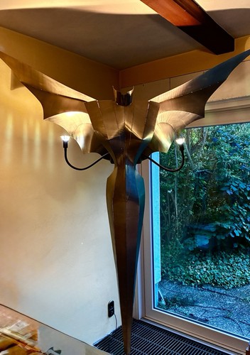 Engels figur und stehlampe - und,