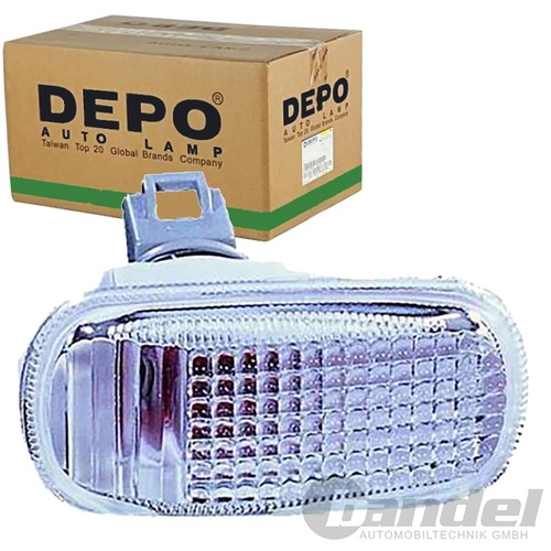 Depo blinker orange - orange, beidseitig