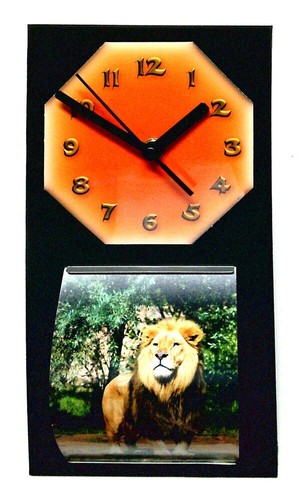 Wanduhr mit bilderhalter - mit,