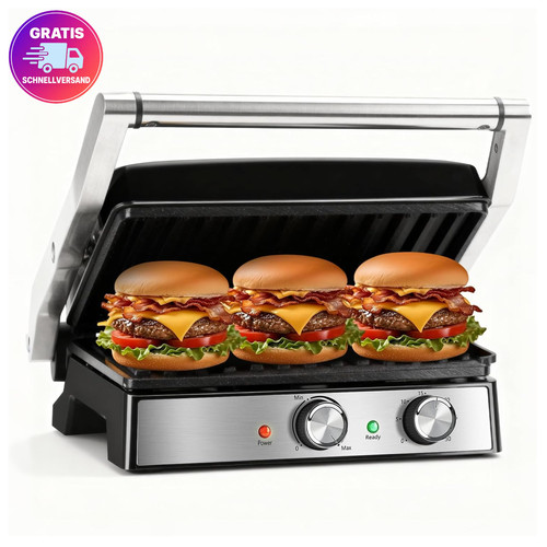 Kontaktgrill keramik 2000 watt - kontaktgrill,