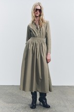 Zara kleid mittellanges - zara,