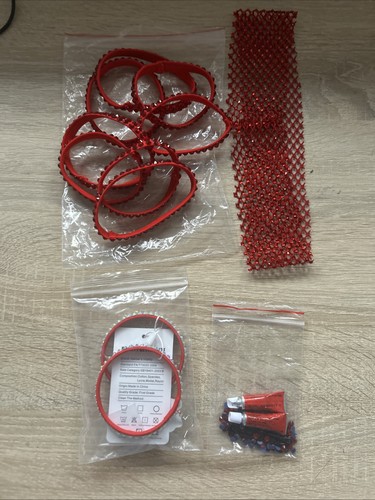 Rotes glitzer latein kleid neu - rotes,