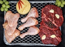 Grill Fleisch Box BBQ Grill