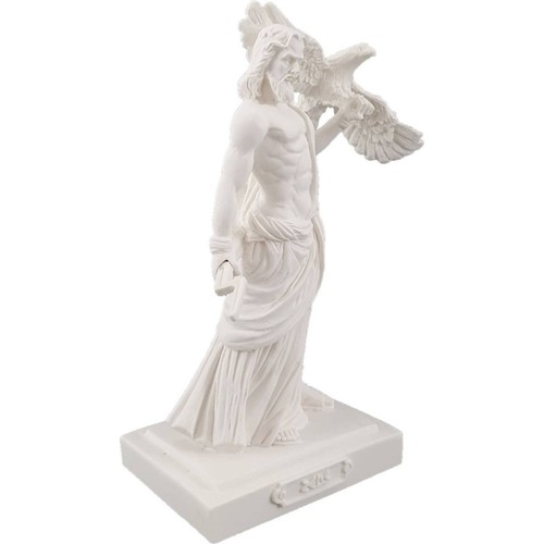 20cm alabaster figur zeus - 20cm,