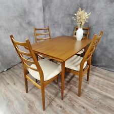 Esstisch Max Böhme + 4 Stühle Casala Modell   Danisch Design  Teak  Mid Century