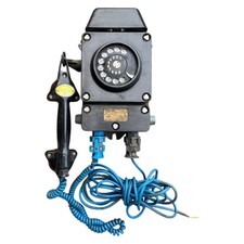 Fernsig Essen Typ 2020 1988 Telefon Grubentelefon Wählscheibe Minen Wand Bergbau