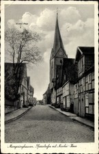 Ak Mengeringhausen Bad Arolsen in Hessen, Pfarrstraße mit... - 10090000