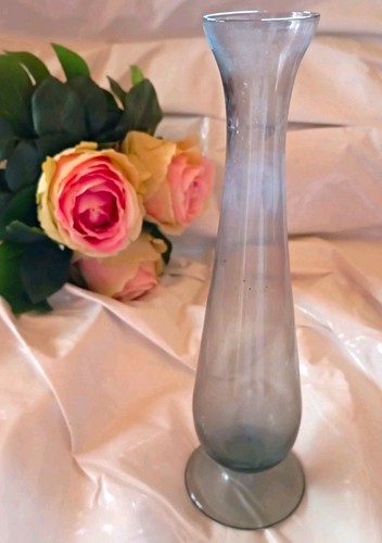 Vase glasvase schmal schlank - glasvase,