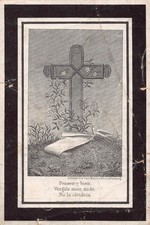 orig Sterbebild Holy cards