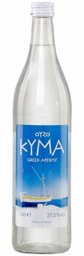 Ouzo kyma 0 - kyma, loukatos
