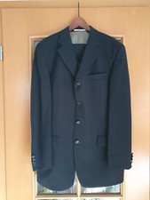 Anzug - 3-teilig - schwarz - Angelo Litrico - 102 - selten getragen -