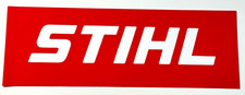 STIHL Werkzeug Kettensägen Bau Aufkleber Sticker Decal Autocollant - 7 x 21 cm -