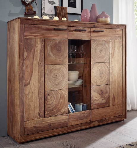 Highboard schrank 150x135cm - highboard,