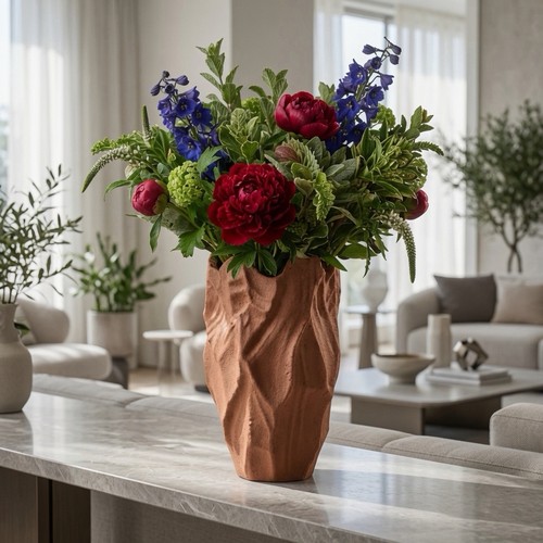 Skulpturale designer vase - skulpturale,