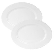 2x Servierplatte 25cm Oval –