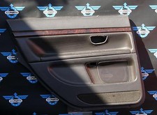 original dunkelgraue Türinnenverkleidung, HL, mit Wurzelholz für Volvo S80 -´06