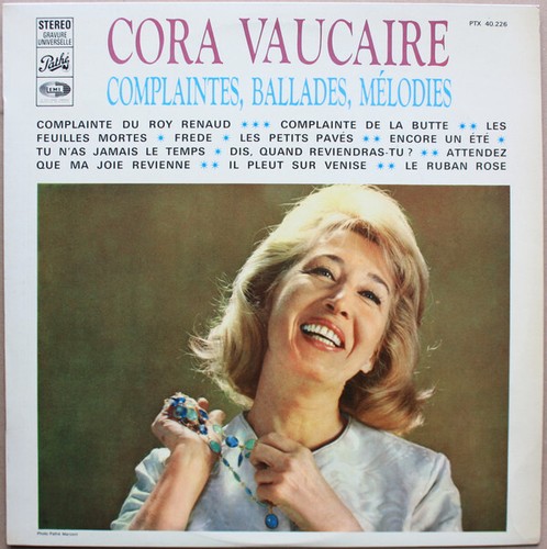Cora vaucaire complaintes - cora,