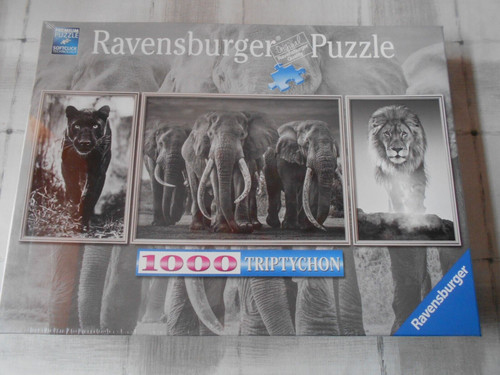 Puzzle triptychon panther - puzzle,