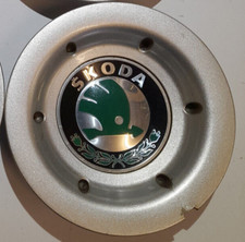 1x Felgendeckel  Raddeckel Nabendeckel Nabenkappe Skoda 134 mm Durchmesser