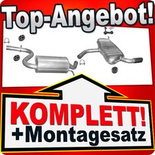 Auspuff für AUDI A3 Sportback 1.6 FSI 5-Türen Auspuffanlage