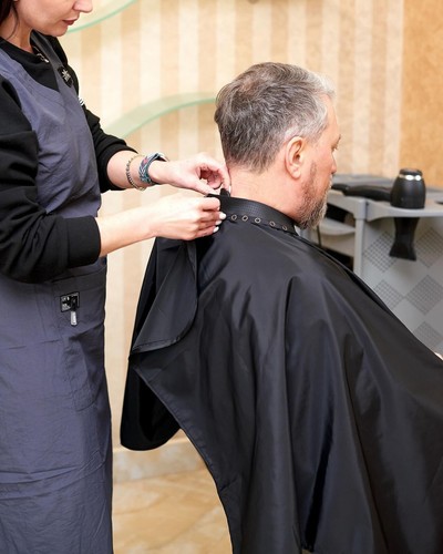 Friseurumhang peignoir - friseurumhang,