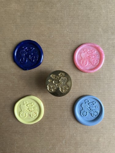 Siegel stempel fahrrad - siegel,