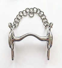 Liverpoolkandare Pony mit Zungenfreiheit Edelstahl