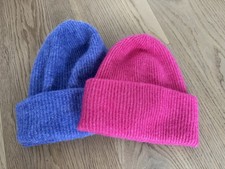 Samsoe Alpaka Mützen Beanie pink lila  Damen - Super Zustand
