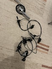 Shimano XT komplettes Set Bremse VR HR Schaltung Kurbel