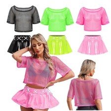 Damen Fischnetz Hollow Out