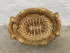 Deko-Korb Weidenkorb Holz Seil Rattan