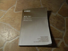 Original Yamaha Stereo Receiver RX-797 - Handbuch