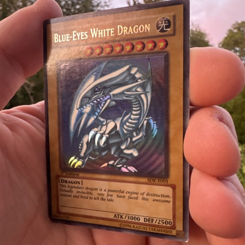 Yugioh blue eyes - yugioh, white