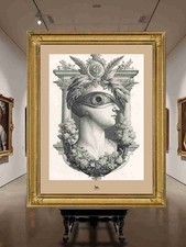 Künstlerische Zeichnung –